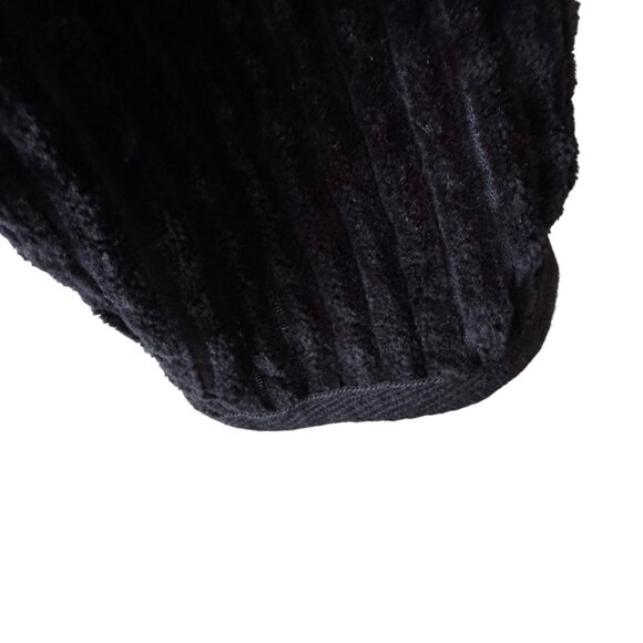 Woolrich Kinsdale Size Med Lightweight Black Wide Corduroy Ribbed Cotton Jacket - Picture 8 of 16